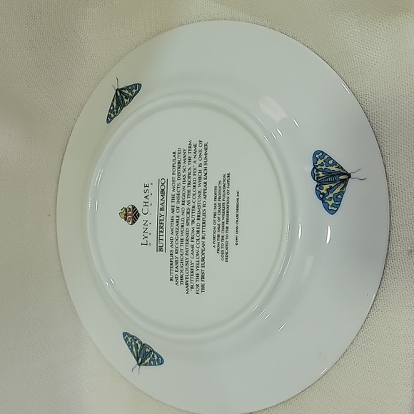Lynn Chase Designs Butterfly Bamboo Plate - Picture 3 of 3